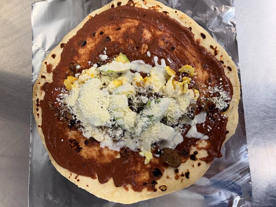 Baleada Especial at El Buen Sazón 504
